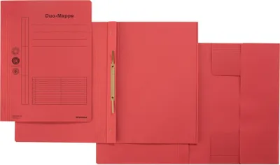 Produktbild von DONAU 8645030-04 Combamappe, A4, Karton, rot