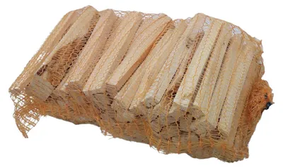 Image de env. 3,5 KG de bois d'allumage séché en sac Bois d'allumage de conifères pin épicéa