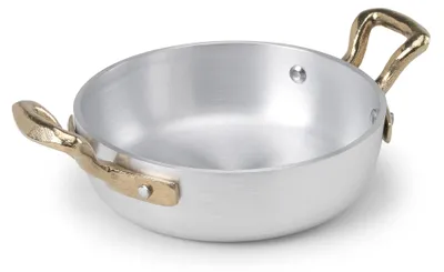 Omeletpfanne 16 cm, Aluminium, Antihaft, 2 Griffe, Silber
