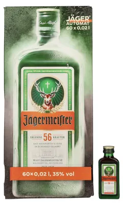 Image de Jägermeister 35% Vol. 60x0,02l