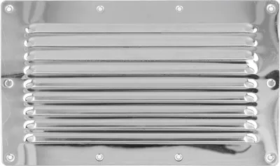 Image de 250x150 mm Grille de ventilation d'air -Couverture inox Ventilation de canal Marine -Matériel pour bateau Yacht RV Caravan