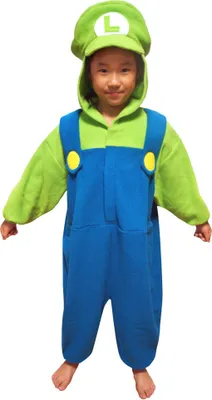 Produktbild von Luigi Kigurumi Kindergröße: 104-116