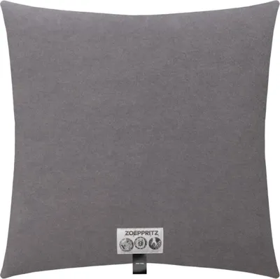 Produktbild von Zoeppritz Kissenhülle Soft-Fleece Farbe titanium Größe 40x40