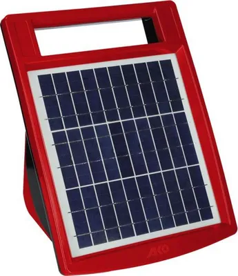 Produktbild von KERBL Solar-Elektrofänger 1000 mit intelligentem Batteriemanagement, 1 J Ausgang, 10.000 V, 10 km Zaunlänge für kleine Zaunanlagen