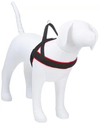 Produktbild von Nobby Norwegergeschirr Mesh Preno, rot L: 68-85 cm + 54 cm, B: 40/45 mm, 1 Stück