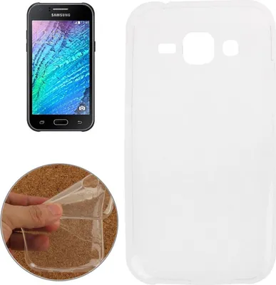 Zdjęcie produktu dla Samsung Galaxy J1 Transparent Case Cover Silicone