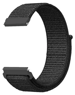 Image de Bracelet de montre en nylon 22 mm, pour homme, nylon souple, de rechange, boucle ardillon