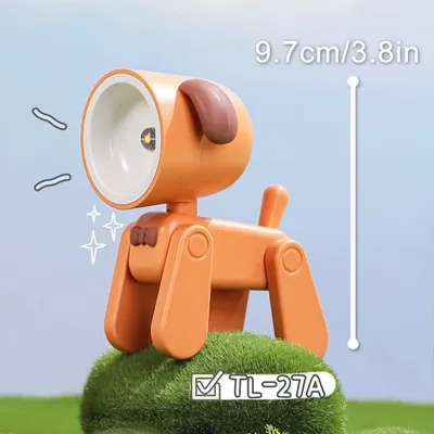 Image de Mini lampe de bureau LED Veilleuse LED USB pour animaux de compagnie, Mini support mignon pour téléphone bateau interieur