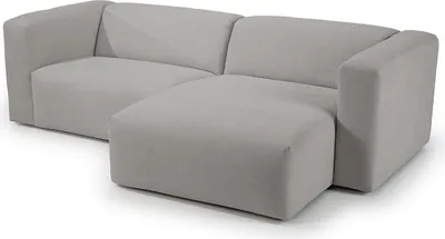 Produktbild von home24 Ecksofa mit Longchair - Strukturstoff