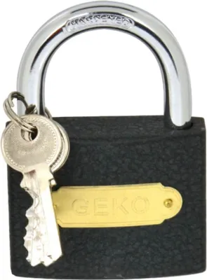 Immagine prodotto di Geko g01311 Lucchetto in ferro Light Duty 38 mm, multicolore