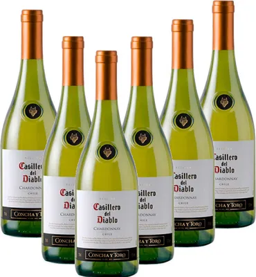 Image de 6 bouteilles de Casillero Del Diablo Chardonnay (Réserve)