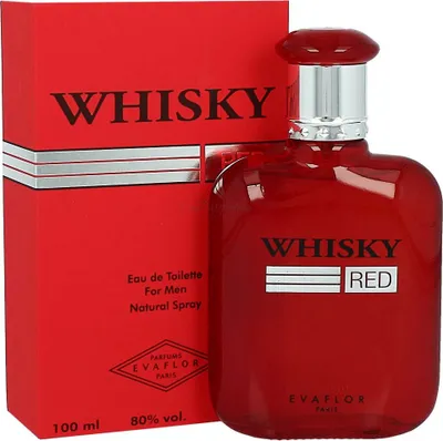 Image de Evaflor Whisky Red, eau de toilette, 100 ml