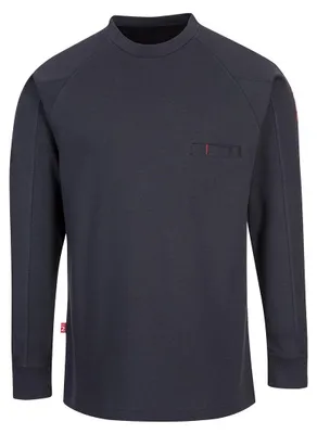 Productafbeelding van Portwest FR33 vlamwerende, antistatische polohemd, marineblauw, maat XL