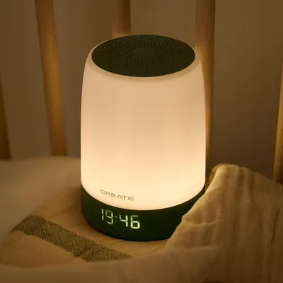 Produktbild von BABY DREAM CONNECT - Schlaflampe und weißes Rauschen für Babys mit WLAN