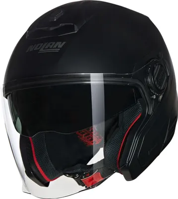 Produktbild von Nolan N40-5 06 Classico N-Com Jethelm, schwarz matt, L (60)
