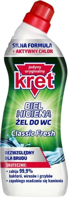 Produktbild von Mole WC Gel 750ml desinfiziert und entfernt Kalk, Gerüche und Ablagerungen