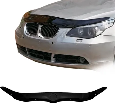Image de Deflecteurs d'air de capot pour BMW Série 5 E60 E61 Berline Break 2003-2010 Noir