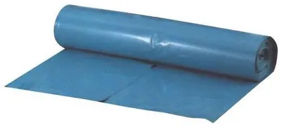Produktbild von Müllsack 120 l, blau, 700 x 1100 mm ca. 35 my, Rolle a 25 Stück