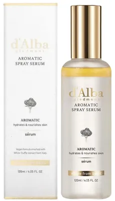 Obrázok produktu pre d'Alba - Prvé aromatické sprejové sérum s bielym hľuzovkou, 120 ml
