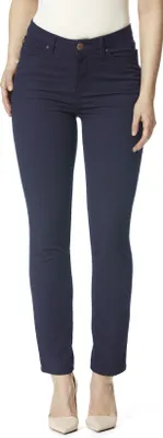 Produktbild von Stooker Milano Damen Stretch Hose Navy Minimal / Blau  Magic Shape Effekt(34,L30)