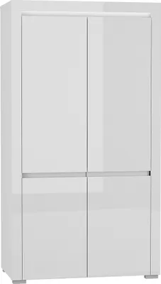 Produktbild von Schrank Kasla mit 2 Türen, Weiß, 195cm