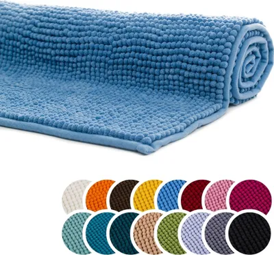 Produktbild von liebling - Badteppich, 60 x 100 cm, Fußbodenheizung geeignet, 100% Mikrofaser, fjord