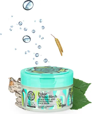Produktbild von Natura Siberica Purifying And Exfoliating Face Pads 20 Units