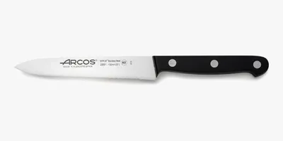 Produktbild von Arcos Schälmesser aus Edelstahl - Tomatenmesser mit Wellenschliff zum Schneiden