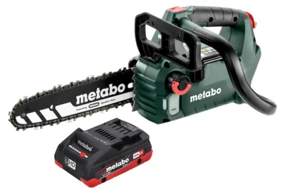 Zdjęcie produktu dla Metabo 601595850 Akumulatorowa piła łańcuchowa MS 18 LTX BL 25 – bez akumulatora – bez ładowarki