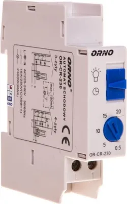 Zdjęcie produktu dla Automat Schodowy Ip20 Orno Or-Cr-230