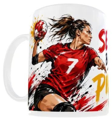 Produktbild von 300-ml-Becher für Handballfans – Handball v2