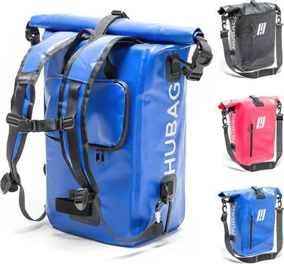 Produktbild von Famanu 4-in-1 Fahrradtasche - Multifunktionale Tasche für Fahrrad, Gepäckträger und Schulter, 25 Liter