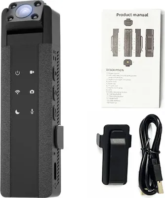 Produktbild von 2K-WLAN-Kamera Outdoor-Sportkamera Videorecorder Meeting-Tonaufnahmekamera Tragbare Nachtsichtkamera Miniatur-Camcorder