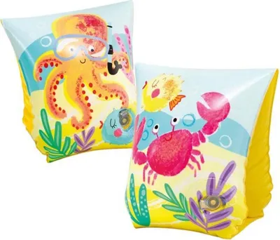 Produktbild von Schwimmflügel 3-6J mit Fischmotiv 2 Luftkammern