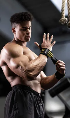 Produktbild von Handgelenkbandagen für Gewichtheben und Krafttraining - Robuste Handgelenkwraps für Bodybuilding