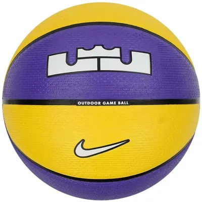 Produktbild von Nike Basketball Playground 2.0 LeBron James Größe 7 gelb lila Outdoor