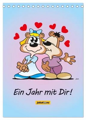 Produktbild von Ein Jahr mit Dir! (Tischkalender 2027 DIN A5 hoch), CALVENDO Monatskalender