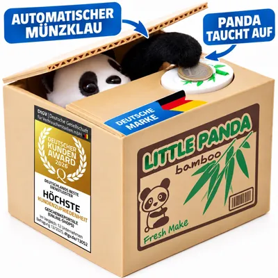 Immagine prodotto di Salvadanaio elettronico Panda