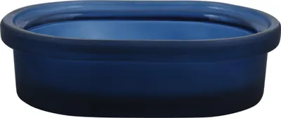 Produktbild von Spirella Seifenschale Glas dekorative Badausstattung Seifenablage "Yoko" Maße: 13,3 x 9,8 x 4 cm - Blau
