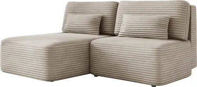Image de DomoHome Canapé d'angle TILIA 213x158x95cm Forme en L Détaché Citron vert Côté gauche 150x213cm Fonction sommeil & coffre de lit, Canapé salon confortable en tissu TILIA, 4 coussins de dos inclus