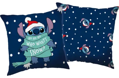 Image de Coussin Stitch, thème Noël, 40x40 cm