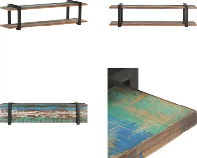 Productafbeelding van vidaXL TV-kast 160x40x40 cm, gerecycled massief hout - TV-kast - TV-kasten - TV-meubels - TV-meubilair
