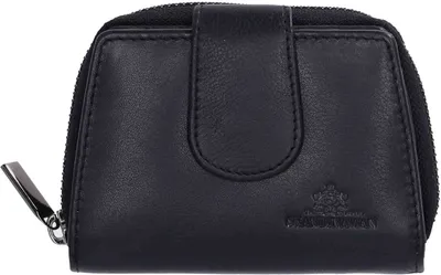 Produktbild von The Skandinavian Brand Damen Börse Cow Nappa - schwarz : schwarz Farbe vom Hersteller: schwarz