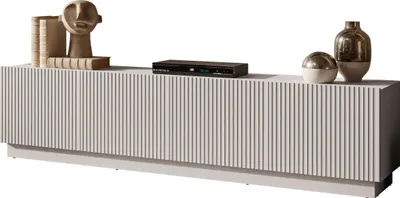 Produktbild von MIRJAN24 TV-Lowboard Liverti 200 4D, Stilvoll Wohnzimmer, Lowboard mit vier Drehtüren (Farbe: Cashmere)