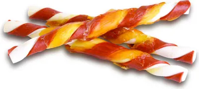 Produktbild von Zeus BetterBones, gedrehte Kaustangen für Hunde, Entenfleisch-Cranberrygeschmack, 10 cm, 114 g