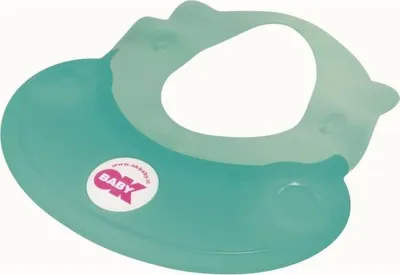 Immagine prodotto di paraspruzzi da bagno Hippo turchese