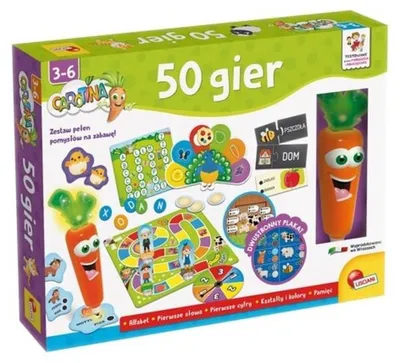 Obrázek produktu pro LISCIANI GIOCHI Společenská hra Carotina 50 her