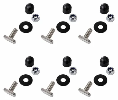 Imagen del producto de 040 Parts Set 6 tornillos M8x20 inox para VW T5 T6 T6.1 T7 California