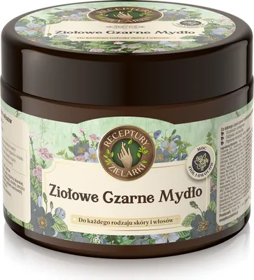 Immagine prodotto di Sapone nero alle erbe 300 ml Ricette d'Erboristeria