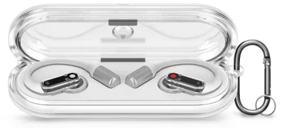 Produktbild von kwmobile Hülle für Nothing Ear (Open) Case - TPU Silikon Schutzhülle - Kopfhörer Cover - Transparent